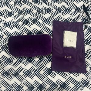 Gucci Sunglasses Case Velvet